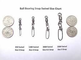 Details About 5 Pack Ball Bearing Snap Swivels Stay Lok Snap Afw Swivel Select Size