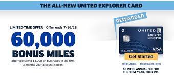 new united explorer card is here with