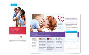 Medical Insurance Brochure Template Design
