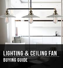 Moving light fixtures after a kitchen has been installed can be expensive: Lighting Ceiling Fan Buying Guide At Menards