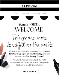 15 welcome email exles in beauty and
