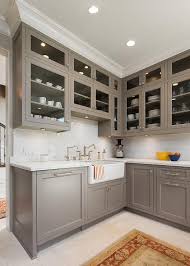 There are lots of options when considering paint color for kitchens. Cabinet Color Is River Reflections Benjamin Moore Chelsea Construction Grey Painted Kitchen Kitchen Design Kitchen Cabinet Colors