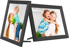 wi fi digital photo frame black aws215f