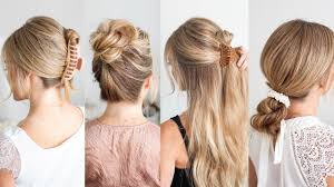 4 easy chic hairstyles missy sue
