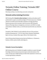 Was an american cloud computing company founded in 1998 with headquarters in san mateo, california that provided software and services to manage business finances, operations, and customer relations. Netsuite Online Training At Kbs Training By Smileyswetha2 Issuu
