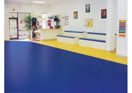 martial arts studio floor with no seams