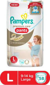 Pampers Pant Style Diapers Medium      Pieces Flipkart