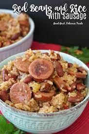 red beans and rice with sausage great