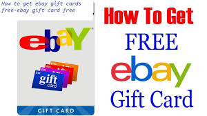 Visa gift cards are a great gift or promotional idea as they can be used anywhere that visa credit or debit 4. How To Get Ebay Gift Cards Free Ebay Gift Card Free Youtube