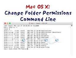 change folder permissions command line