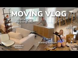 moving vlog 6 building furniture