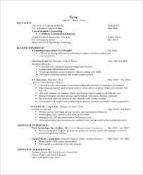 Sample Accountant Resume 14 Examples In Word Pdf