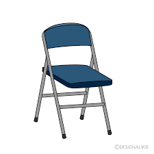 パイプ椅子イラストのフリー素材｜イラストイメージ