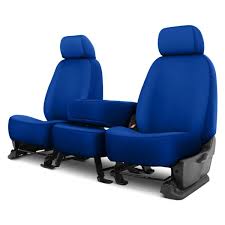 1st Row Royal Blue Custom Seat Covers