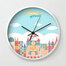 It S A Small World Wall Clock By Tea N