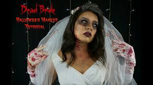 dead bride halloween makeup tutorial