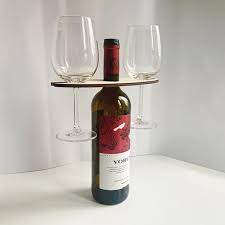 Glass Holder Glass Bottle Wine Table