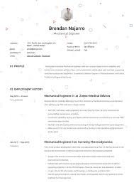 Your mechanical engineering resume should be included with, title or profession. Mechanical Engineer Resume Writing Guide 12 Templates Pdf