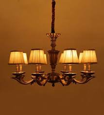 Antique Brass Finish Casted Chandelier