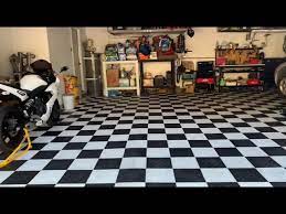 motofloor modular garage flooring tiles