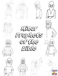 Jeremiah The Prophet Coloring Pages Scroll Coloring Page Prophets