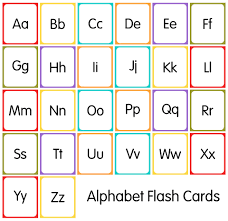 lower case alphabet flash cards