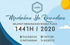 desain spanduk ramadhan 2020 1441 h