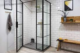 Black Shower Screens Bespoke Size