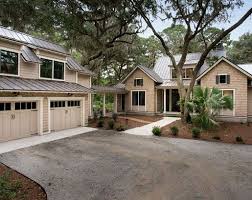 Breezeway Beach Style House Gambrel Style