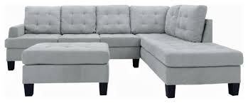 microfiber sectional sofa with