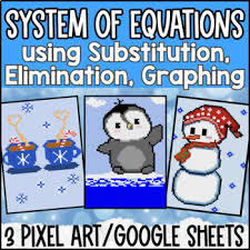 Elimination Pixel Art Congruent Math
