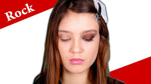 punk glam 80s rock makeup tutorial ac