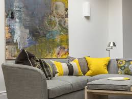 pantone grey and yellow living room ideas