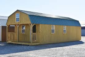 treated lofted barn cabin derksen