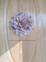 Paper Dahlias Diy Wall Decor