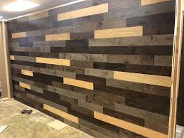 Custom Wood Accent Wall Design