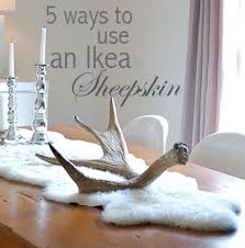 5 ways to use an ikea sheepskin the