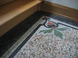 terrazzo mosaic flooring