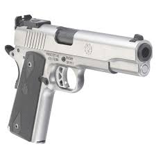 ruger sr1911 pistol low glare stainless