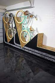 Wall Mounted Bike Rack With Bench