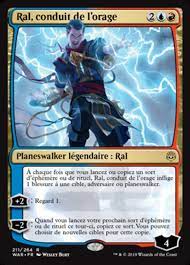 Explore tweets of card conduit @cardconduit on twitter. Ral Conduit De L Orage Ral Storm Conduit War Of The Spark War 211 Scryfall Magic The Gathering Search