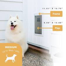Hakuna Pets Deluxe Aluminium Pet Door Medium