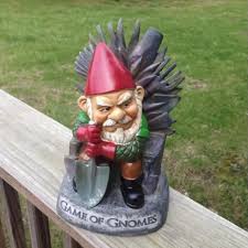 garden game of gnomes sculpture funny