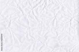crumpled white paper texture or paper