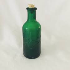 Glass brings a sleek look to the traditionalglass brings a sleek look to the traditional subway tile design. Antiuqe Perfume Bottle Palmer Emerald Green Glass Collectible Vanity Display Bathroom Bedroom Decor Pre 1900 Carol S True Vintage And Antiques