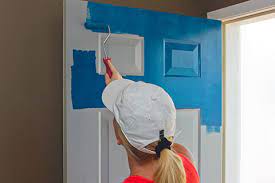 how to paint an entry door