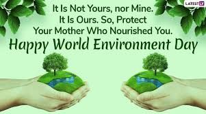 Check date, quotes, host country, slogan, & more regarding world environment day theme 2021. Happy World Environment Day 2021 Messages Whatsapp Stickers Facebook Wishes Gifs Quotes And Sms To Send On Day Celebrating Nature