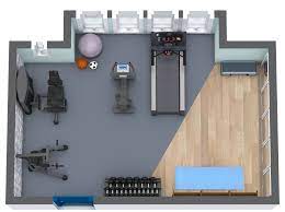 Home Gym Floor Plan Examples