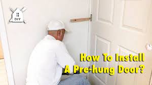 remove and install a pre hung door diy