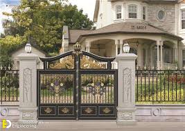modern iron gate designs for house